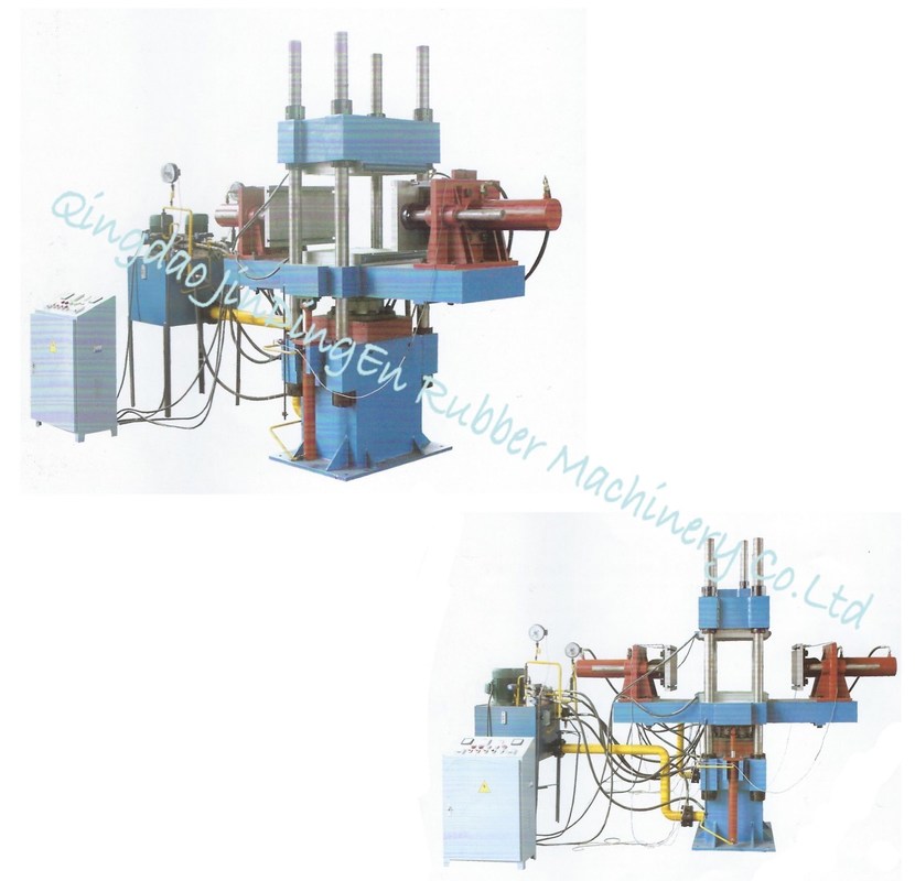 450*500mm Automatic Vulcanizing Machine Column Type For Rubber Gaskets