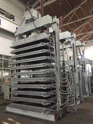 Automatic Foam Press Machine Moulding  With 150mm Distance Between Layer