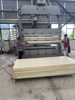 EVA Foam Press Machine 30 Tons Compressing Force 6-12 Layers