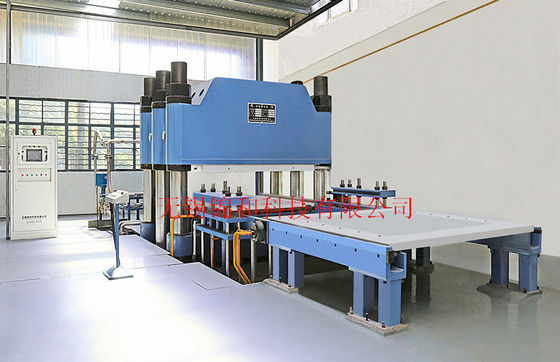 1000-1500mm Vulcanized Rubber Mold Machine Press With Frame Columns